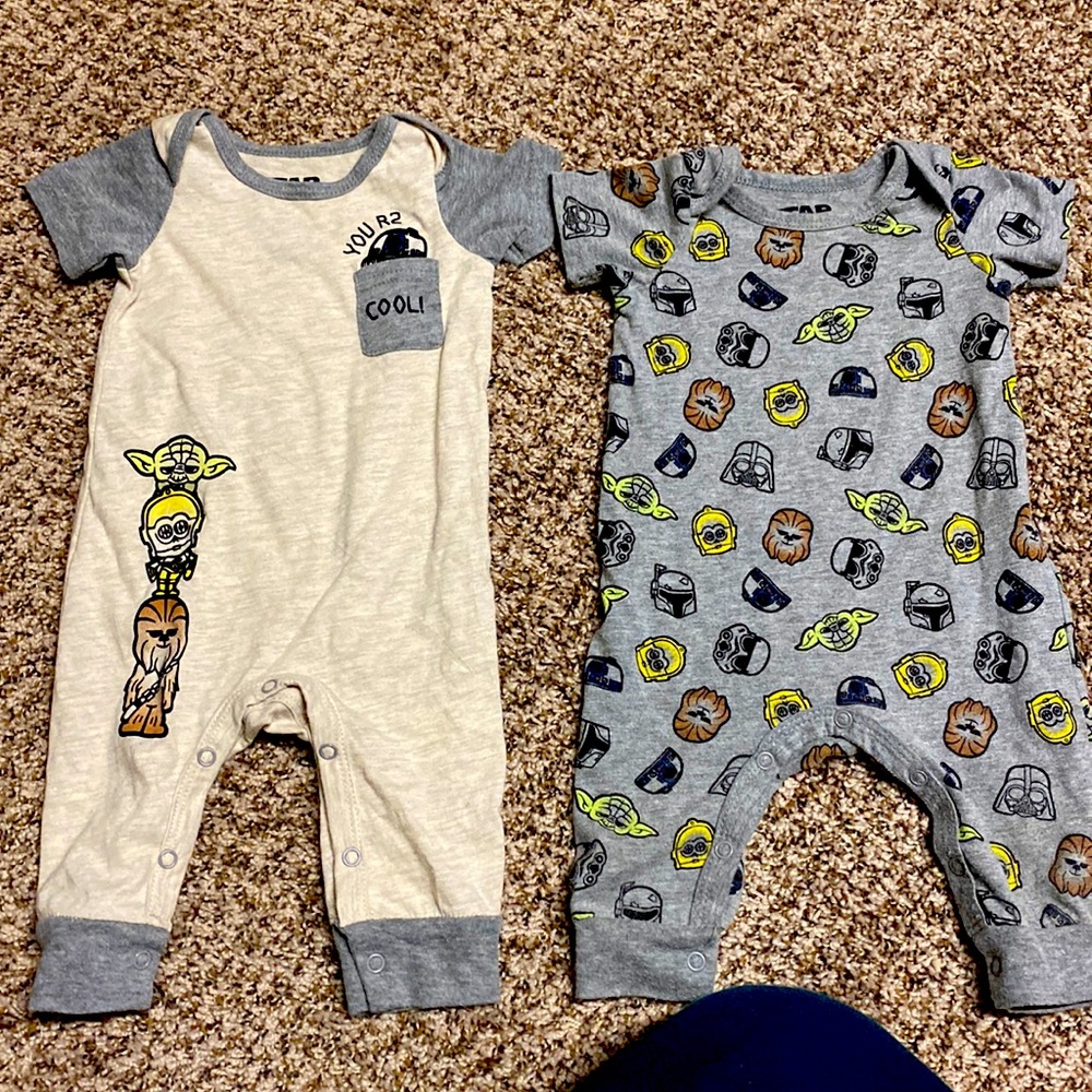 3-6 month star wars jumpers